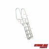 Extreme Max Extreme Max 3005.3916 Deluxe Flip-Up Dock Ladder with Welded Step Assembly - 5-Step 3005.3916